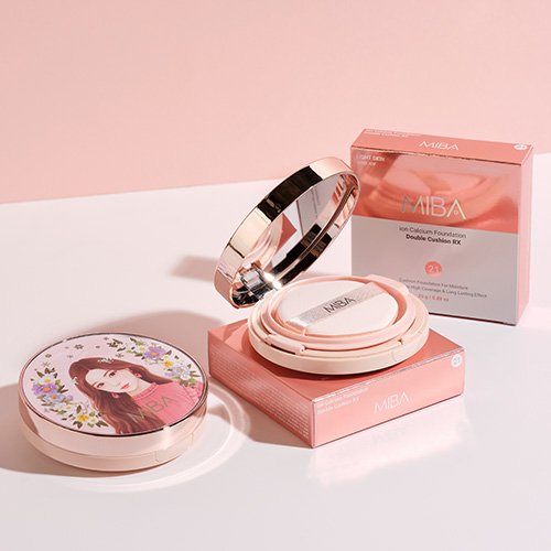 미바 왕쿠션 시즌2 대용량 쿠션 파운데이션 25g 본품 + 리필 25g 2P, 21호 화사한피부, 1개 상세 이미지 2