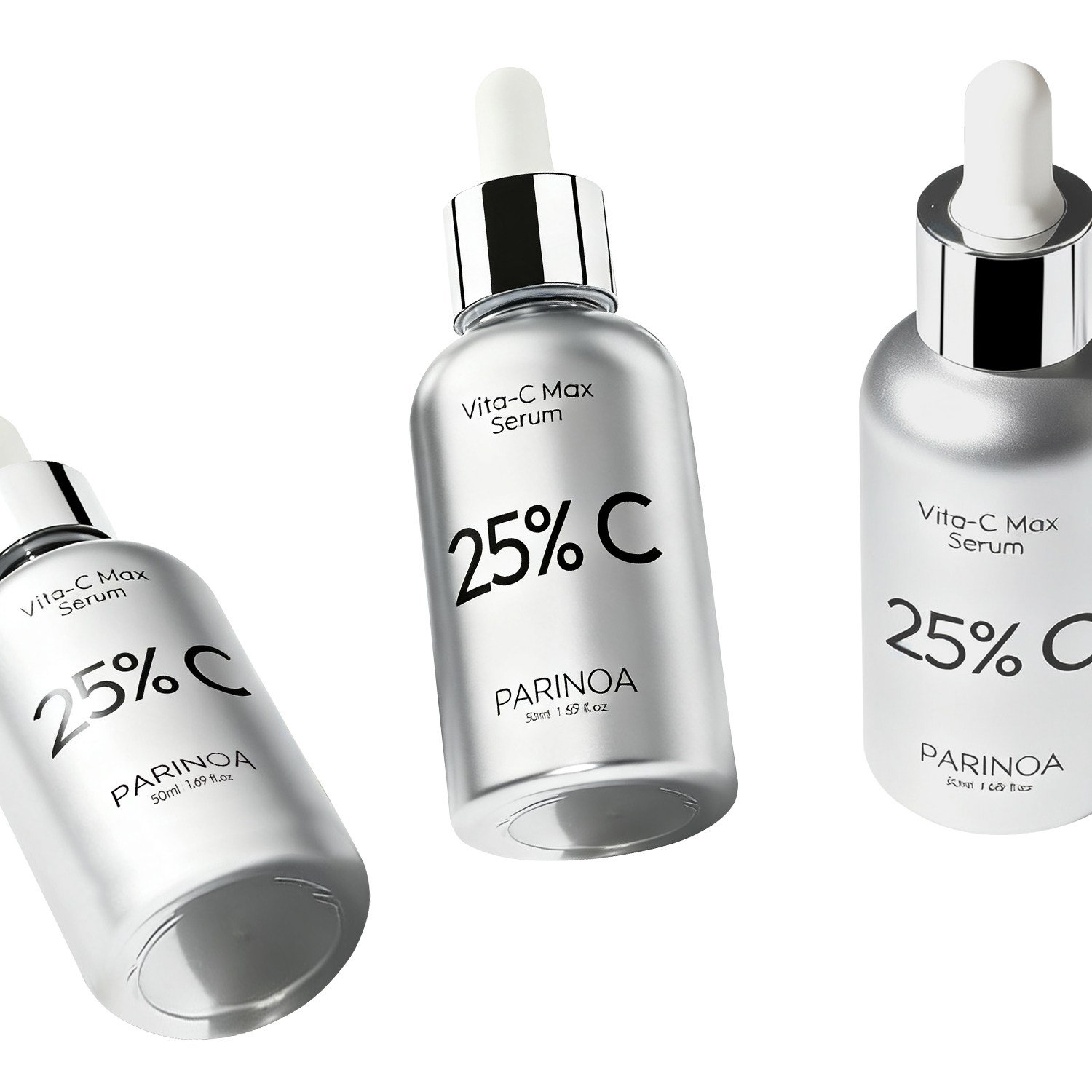 파리노아 순수 비타민C 앰플 25% 기미 잡티 앰플 CE 페룰릭 항산화제 탄력 앰플 안티에이징 앰플 기미 잡티 미백 세럼 검버섯 색소침착 흑자 주근깨, 2개, 50ml할인 상세 이미지 1