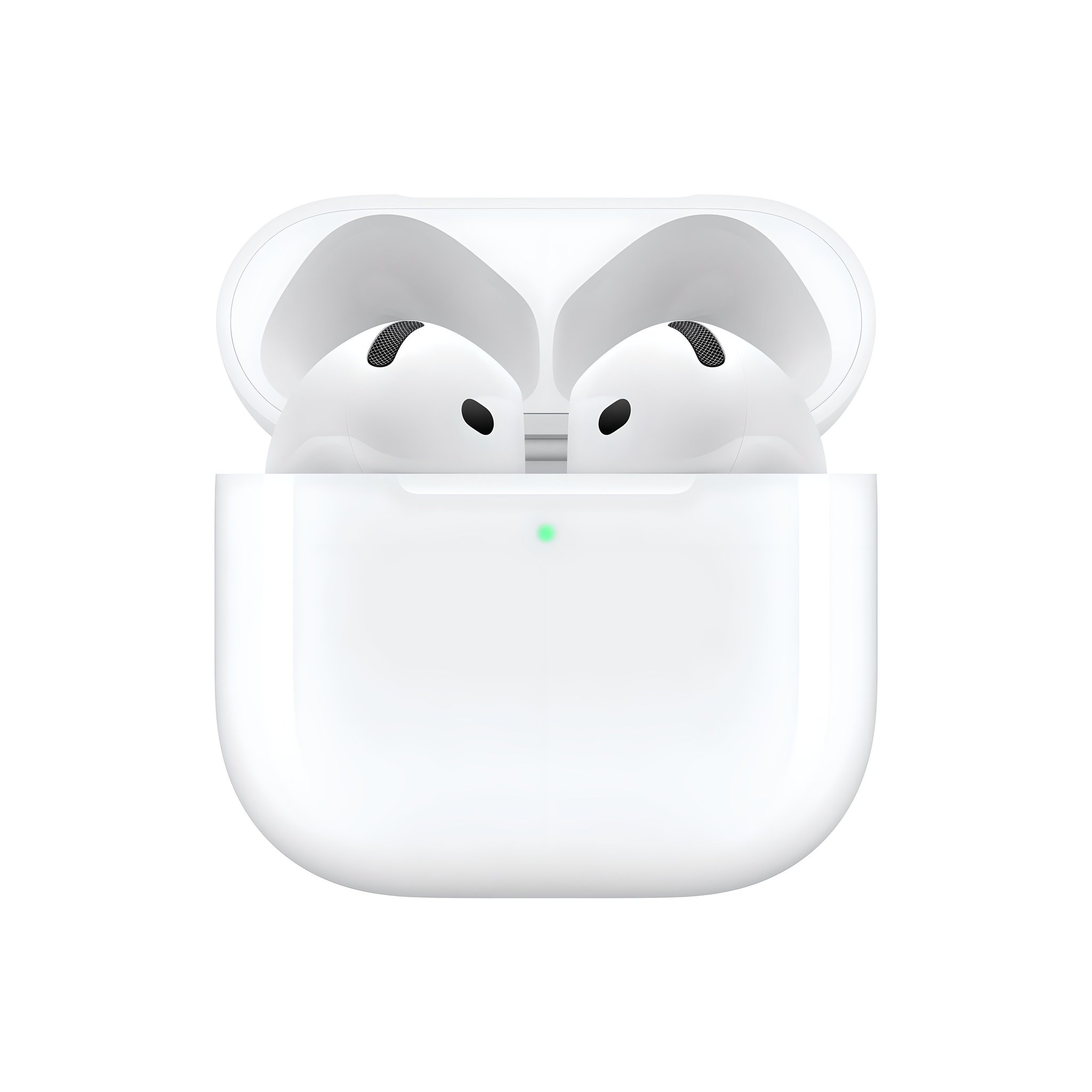 Apple 2024 에어팟 4 액티브 노이즈 캔슬링 블루투스 이어폰, MXP93KH/A, 화이트 상세 이미지 1