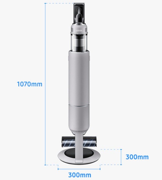 삼성전자 BESPOKE 제트 AI Lite 무선 청소기 280W 고객직접설치, 페블 그레이, VS28D950ACA 상세 이미지 1