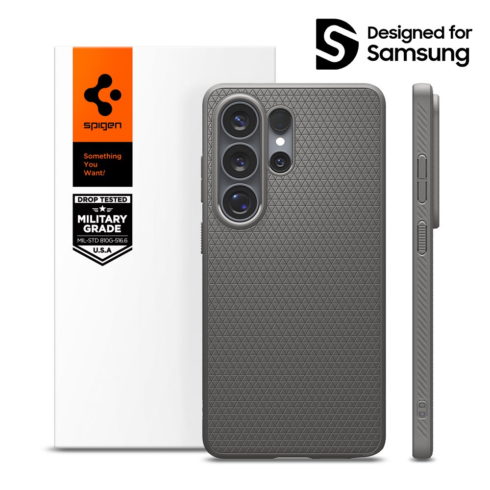 슈피겐 갤럭시 케이스 리퀴드에어 마블그레이, 갤럭시S26 울트라 상세 이미지 1