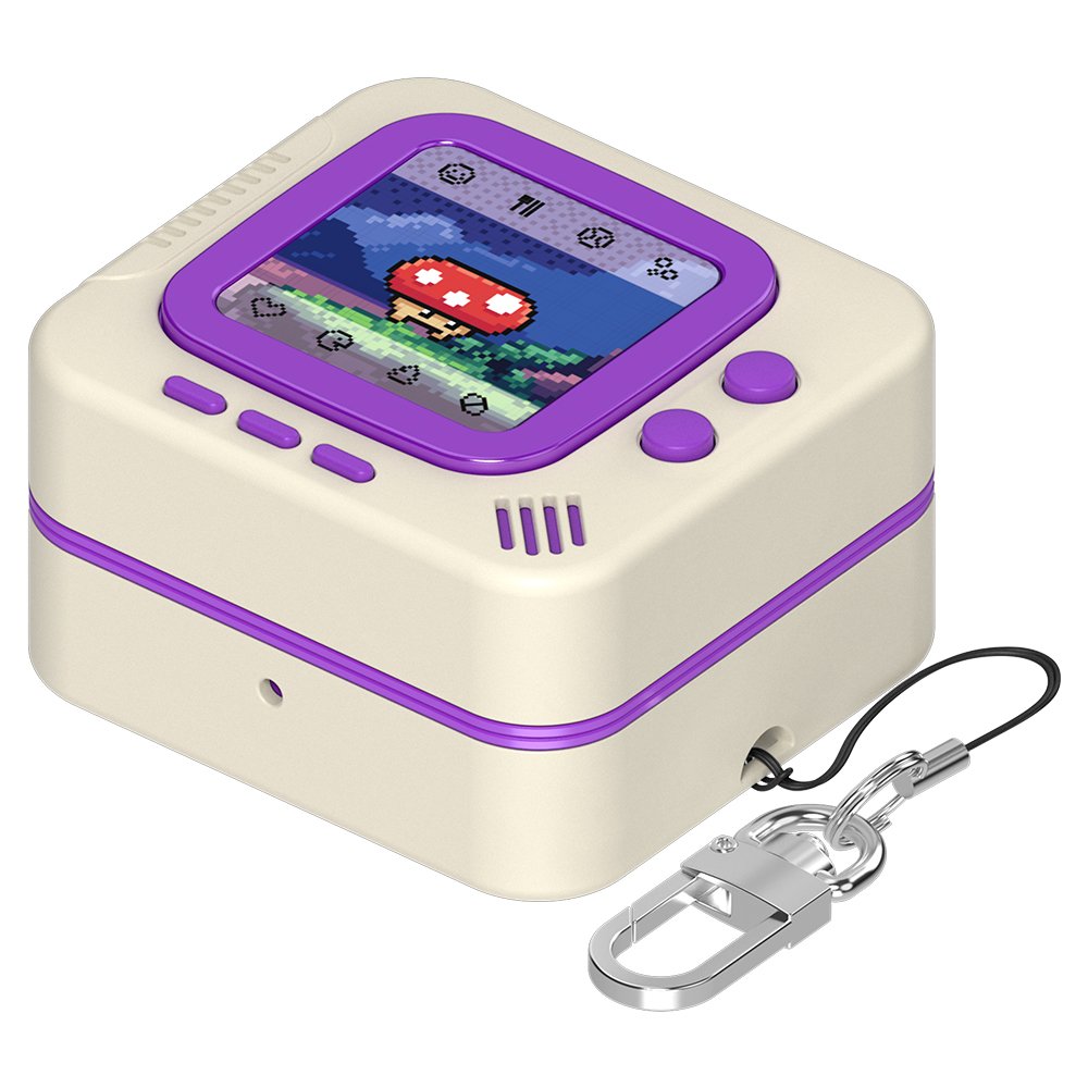 삼성 갤럭시 버즈4 버즈4프로 케이스 레트로 픽셀 숲 커버 상세 이미지 2