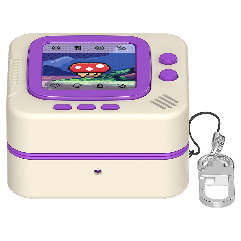 삼성 갤럭시 버즈4 버즈4프로 케이스 레트로 픽셀 숲 커버 상세 이미지 1