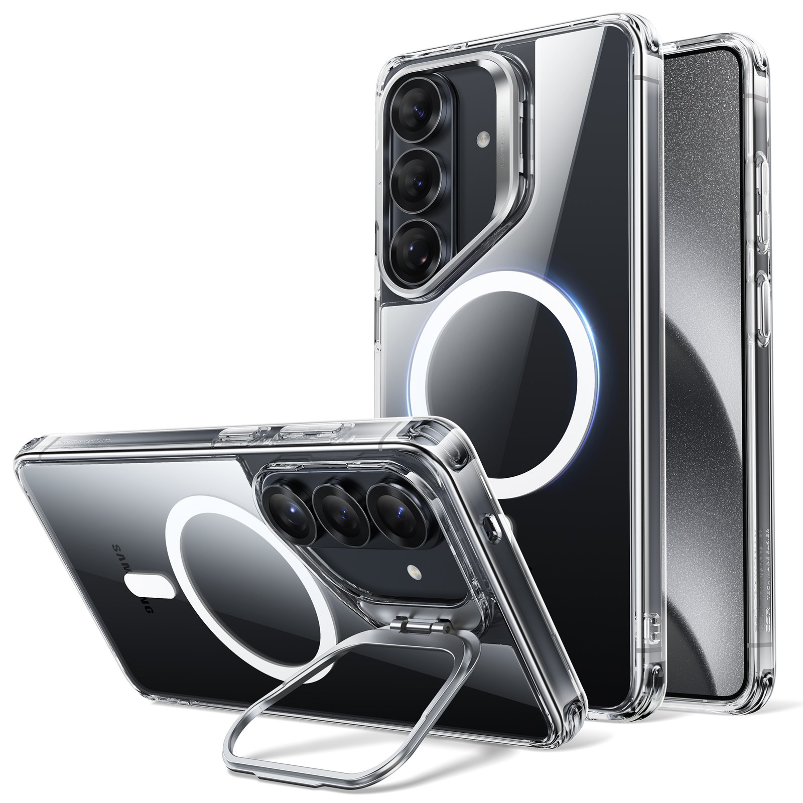 ESR 할로락 클래식 킥스탠드 맥세이프 케이스 클리어, 갤럭시S26 플러스 상세 이미지 2