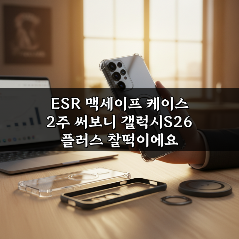 ESR 맥세이프 케이스 2주 써보니 갤럭시S26 플러스 찰떡이에요