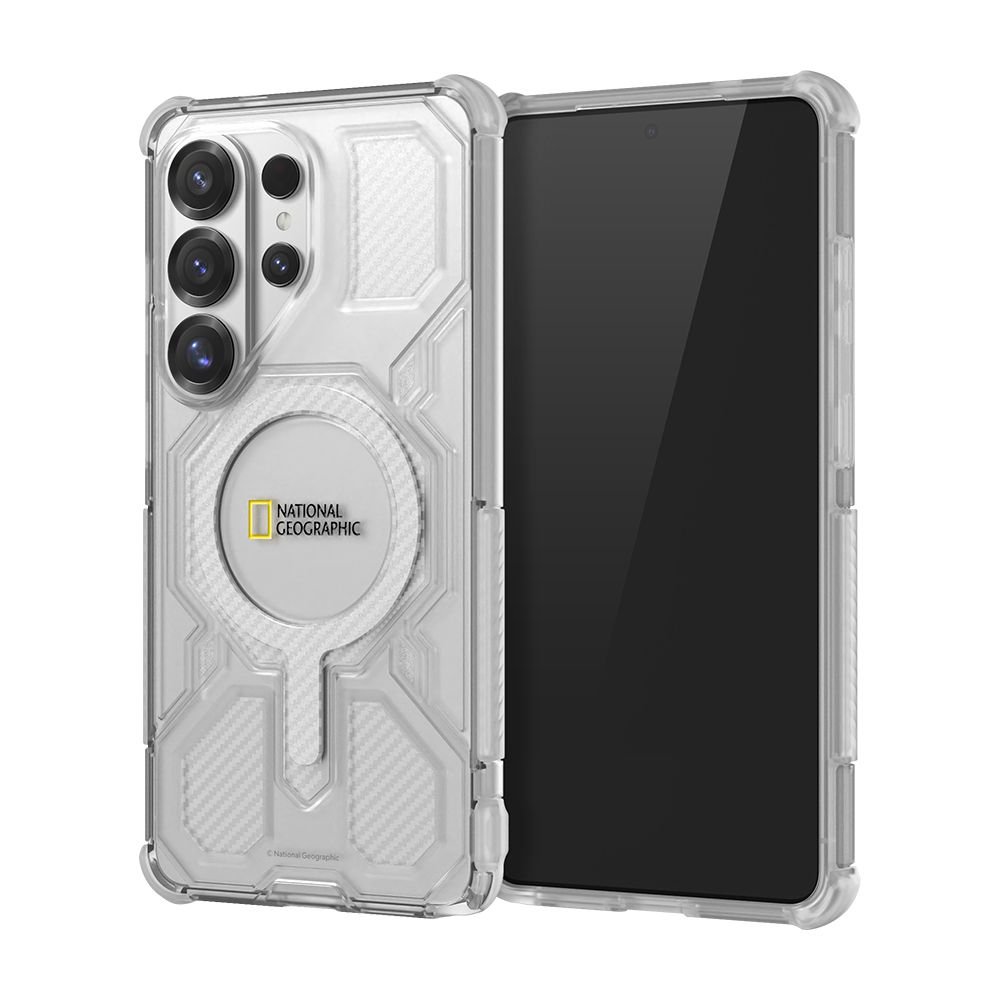 내셔널지오그래픽 마그네틱 러기드 아머 케이스 화이트, 갤럭시S26 울트라 상세 이미지 1