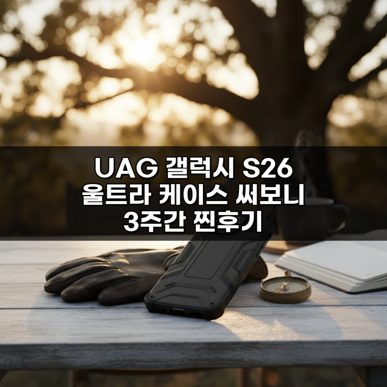 UAG 갤럭시 S26 울트라 케이스 써보니 3주간 찐후기