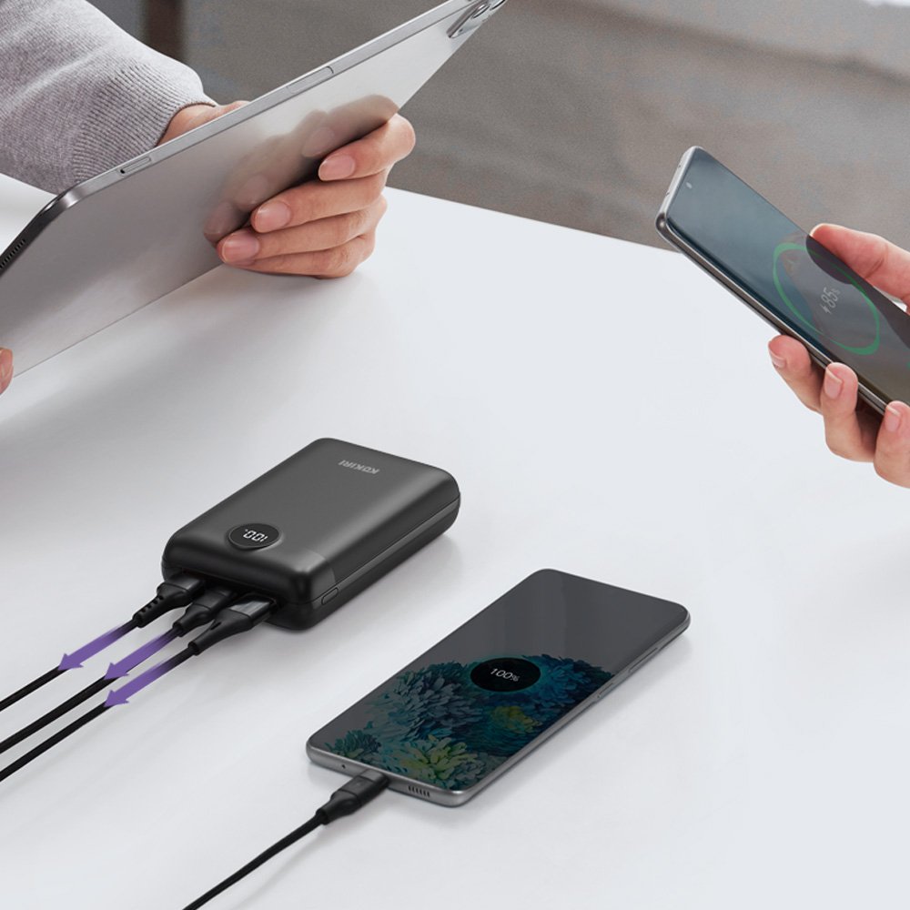 코끼리 20000mAh 보조배터리 미니 슬림 대용량 휴대용 고속 C타입 경량 가벼운 비행기 상세 이미지 2