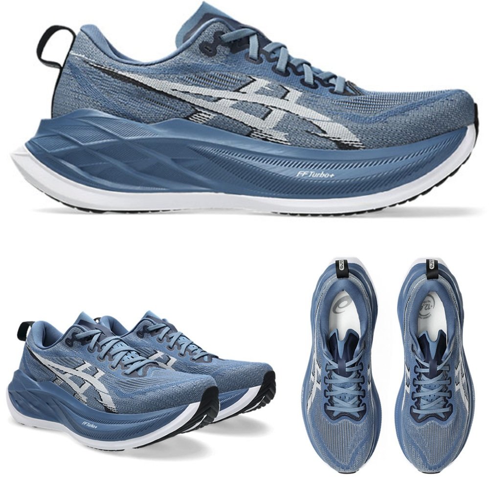 아식스 슈퍼블라스트 2 런닝화 마라톤화 남성 스탠다드 블루 1013A142.402 상세 이미지 1