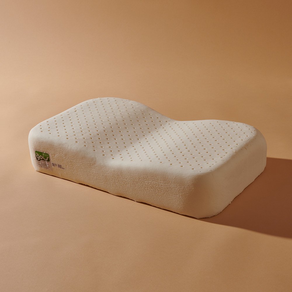 슬립스파 GOLS 오가닉 피넛필로우 라텍스 땅콩 베개 옆으로자는 기능성 경추 꿀잠 상세 이미지 1