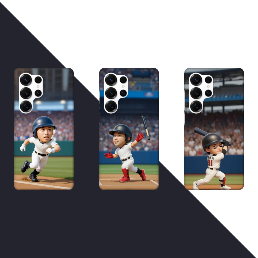 CONO 프로야구 롯데자이언츠 윤동희 전준우 황성빈 갤럭시 맥세이프 핸드폰케이스 상세 이미지 1