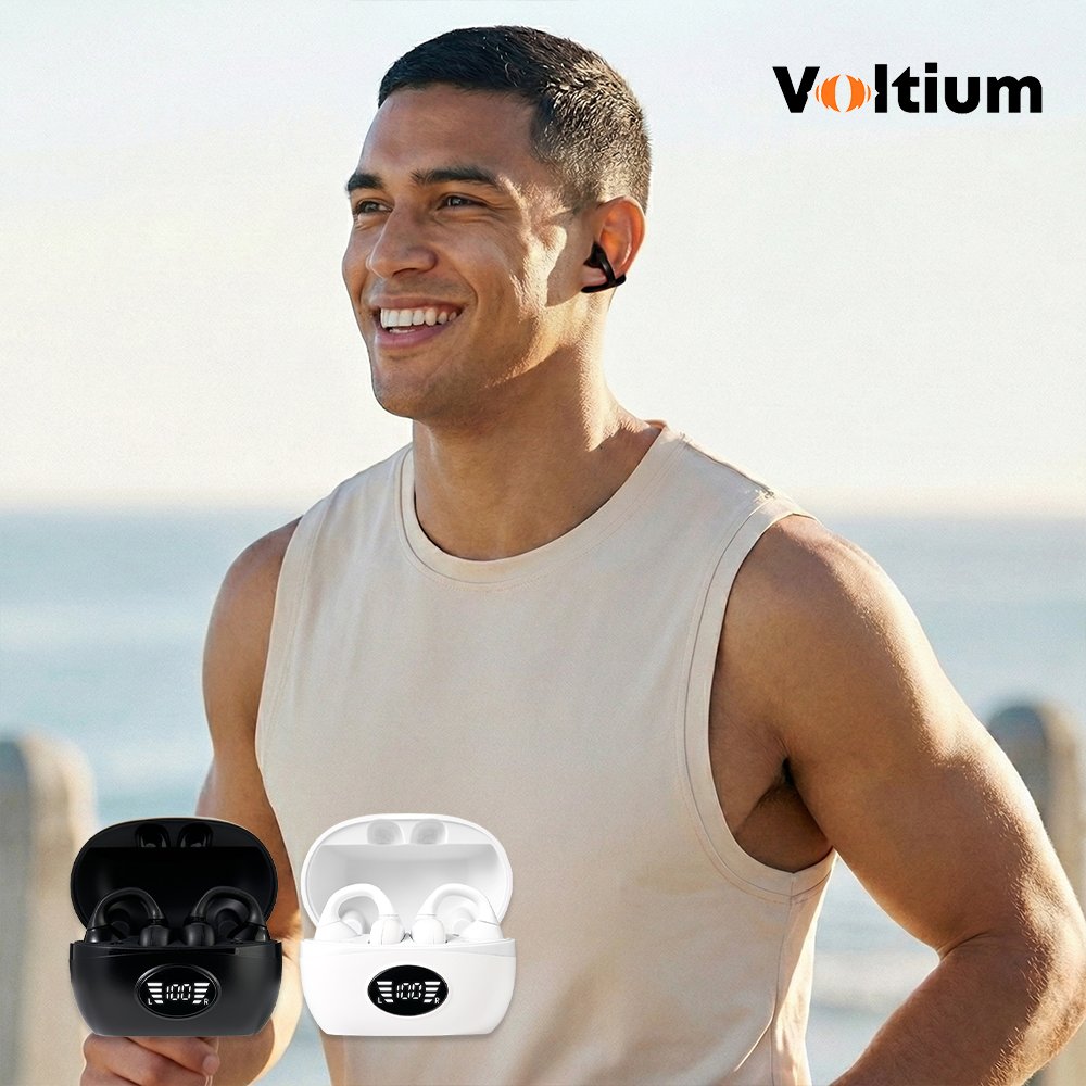 볼티움 러닝 운동 귀찌 이어폰 귀찌형 헬스 블루투스 무선 오픈형 귀걸이형 운동용 상세 이미지 1