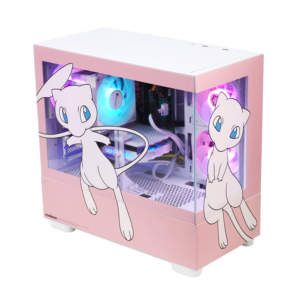 주연테크 포켓몬스터 PC 인텔 코어 울트라7 265K RTX 5060 게이밍 컴퓨터 RAM 16GB SSD 512GB PKM265K56-W 뮤 데스크탑 상세 이미지 2