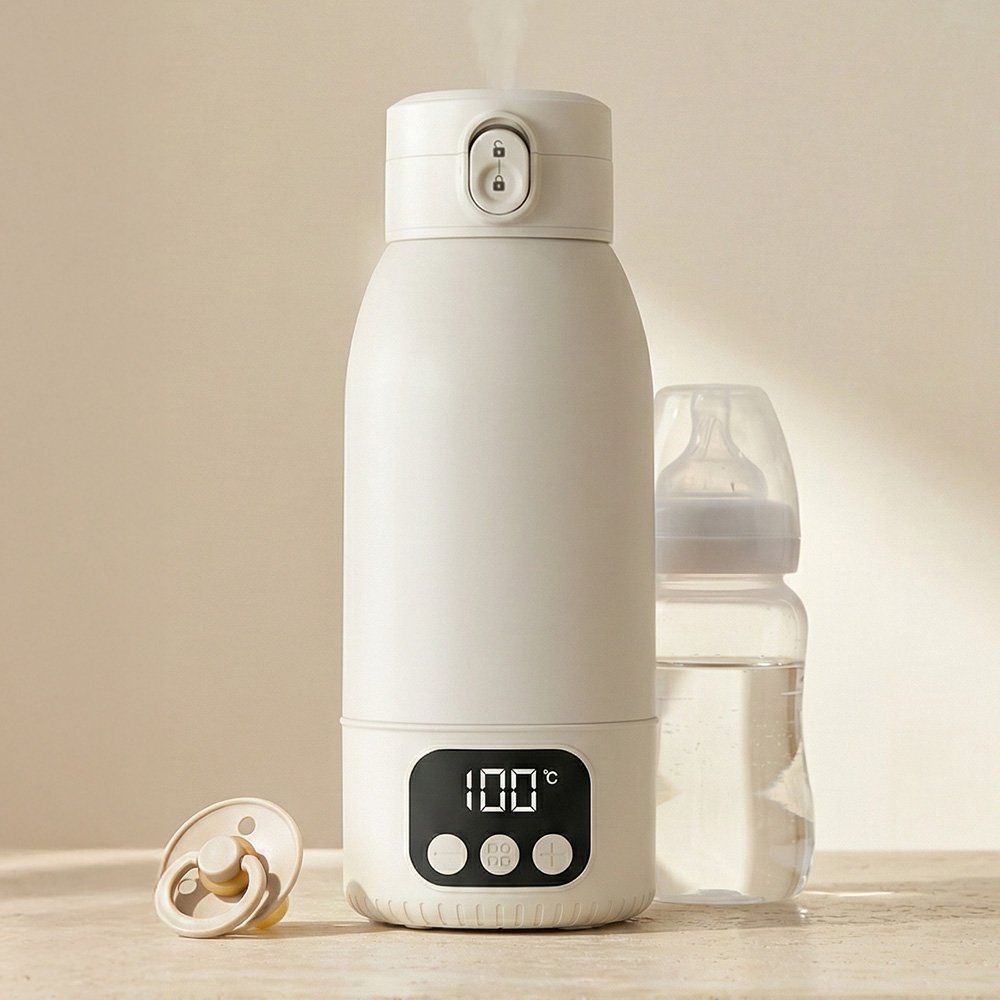 장바군이 휴대용 분유포트 500ml 무선 전기포트 여행용 100도가열 상세 이미지 1