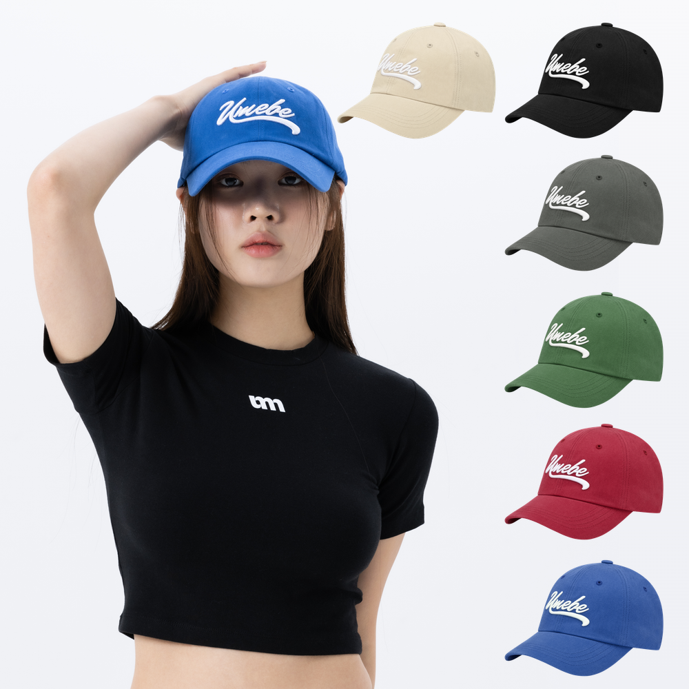 유미비 야구모자 얼굴작아보이는 모자 대두 커플 헬스 깊은 캡 볼캡 상세 이미지 1