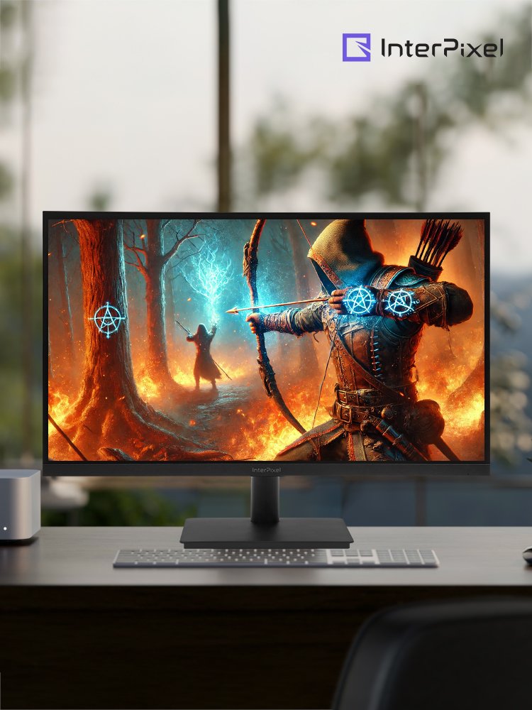 인터픽셀 IPQ2746 QHD FAST IPS 180Hz 게이밍 모니터 68~69cm(27인치), 무결점 상세 이미지 1