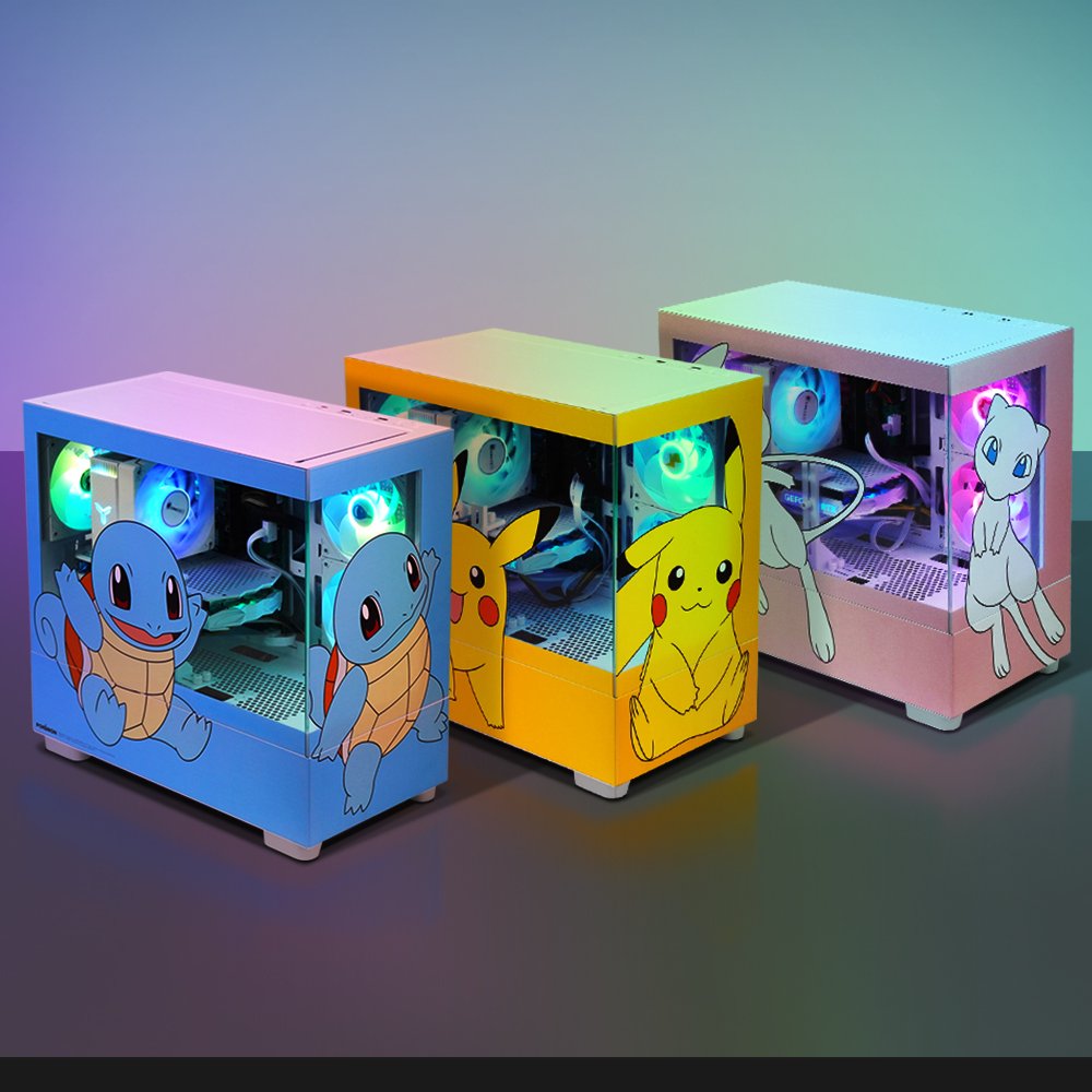 주연테크 포켓몬스터 PC 인텔 코어 울트라7 265K RTX 5060 게이밍 컴퓨터 RAM 16GB SSD 512GB PKM265K56-W 뮤 데스크탑 상세 이미지 1