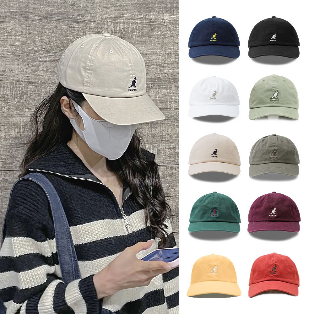 캉골 남여공용 워싱 모자 볼캡 야구모자 상세 이미지 1