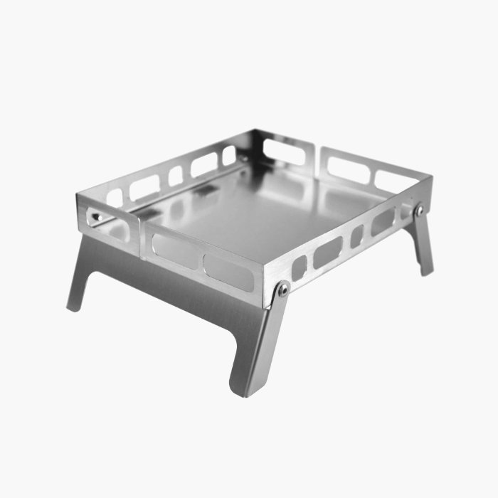 위너웰 백팩 스토브 전용 트레이 보드 세트 티타늄 접이식 화로 받침대 상세 이미지 2