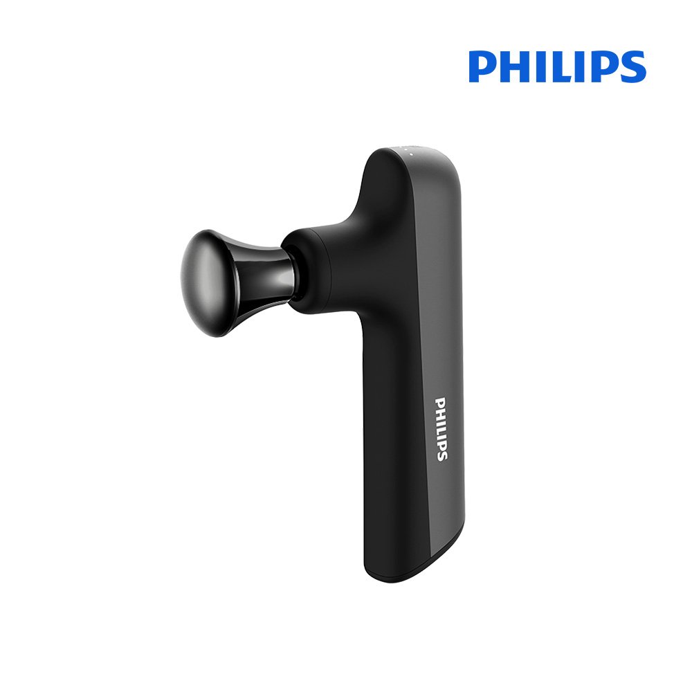 필립스 히트핏 미니 마사지건 PPM7512 6종헤드 온열 헬스 여행 휴대용 안마기 상세 이미지 1