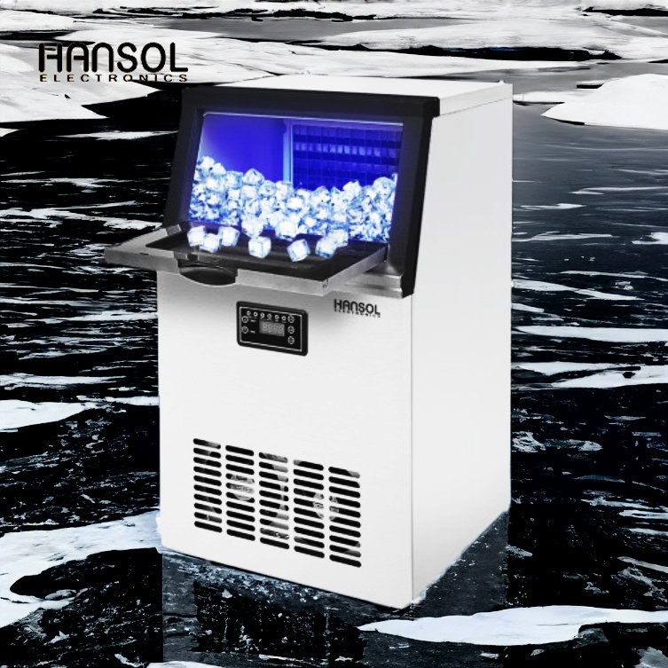 업소용 제빙기 50kg 대용량 대형 스터디카페 직수 사무실 산업용 회사 현장용 기업용 상세 이미지 1